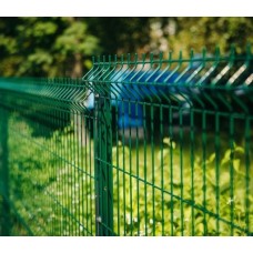 Фото 3D забор 1,03х2,5/4х3 3D забор из секционной евросетки