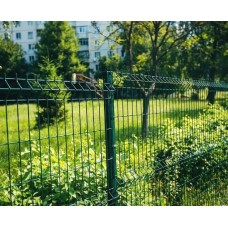Фото Cварная панельная сетка 3D 1,03х2,5/4х4 3D забор из секционной евросетки