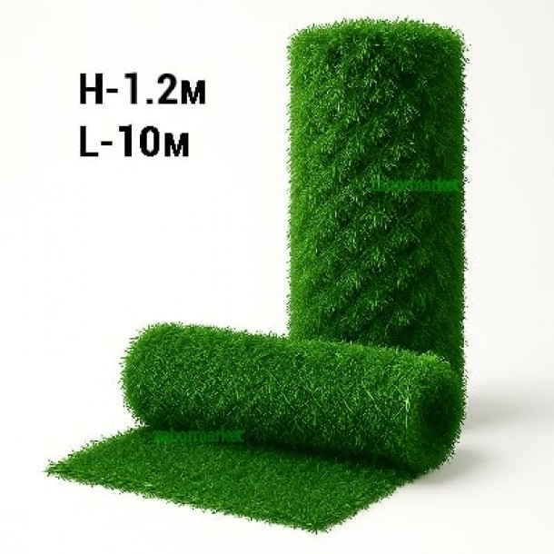 Фото Decorative green hedge Pine H-1.2 Artificial green fence